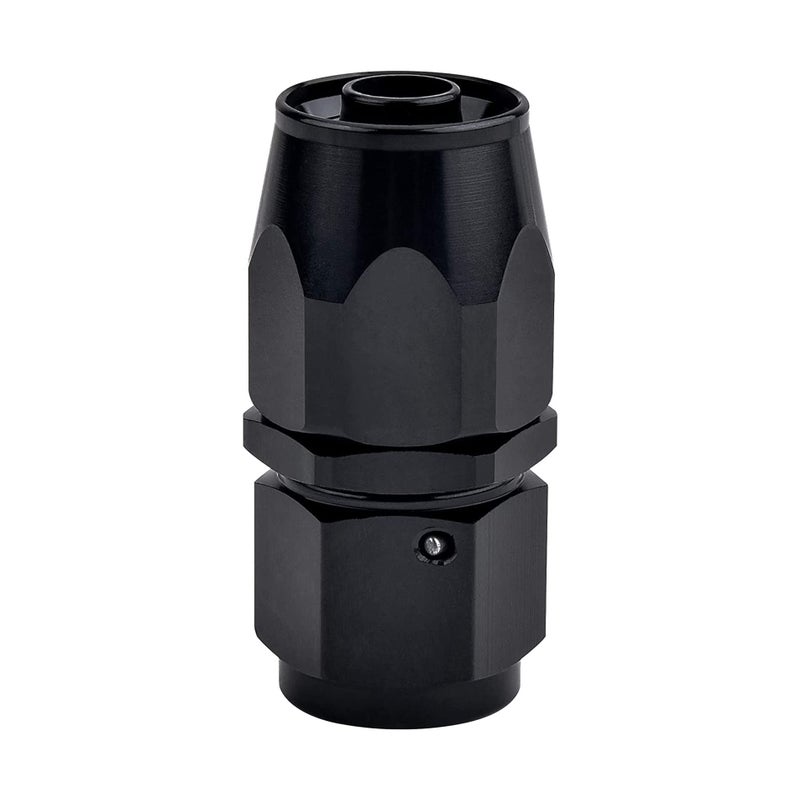 EVIL ENERGY 8AN Hose End Fitting Straight Swivel for CPE Braided Hose Black - Image 1